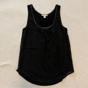 Black Banana Republic dressy sleeveless top